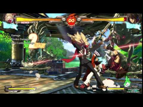 Guilty Gear Xrd REV 2 - Answer Combo - Basic Chains