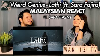 Download lagu REACTION | Weird Genius - Lathi (ft. Sara Fajira)  MV - Malaysian React ft. Sarahfazny mp3