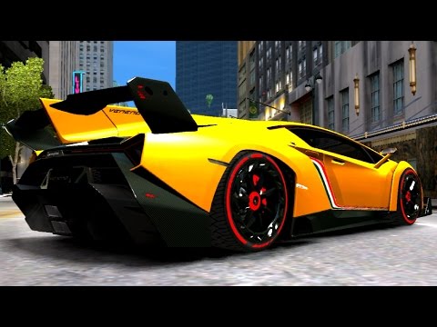 #498 2013 Lamborghini Veneno | New Cars / Vehicles in GTA IV [60 FPS] _REVIEW