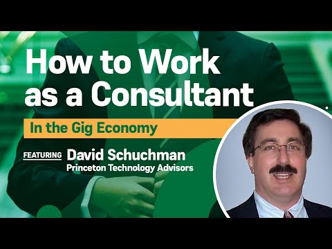 How to Work as a Consultant in the Gig Economy