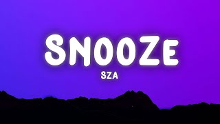 Cover art for Snooze