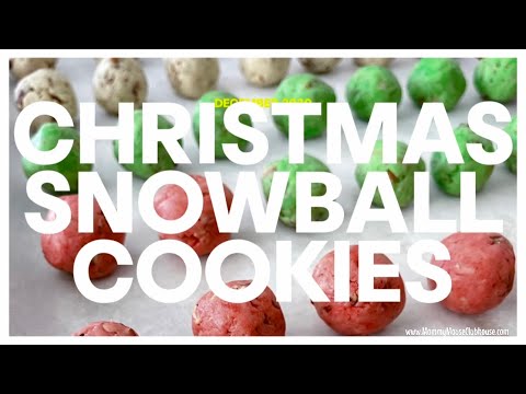 Christmas Snowball Cookies Recipe