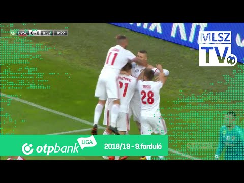 Horváth Zoltán gólja a DVSC  - Kisvárda Master Good mérkőzésen