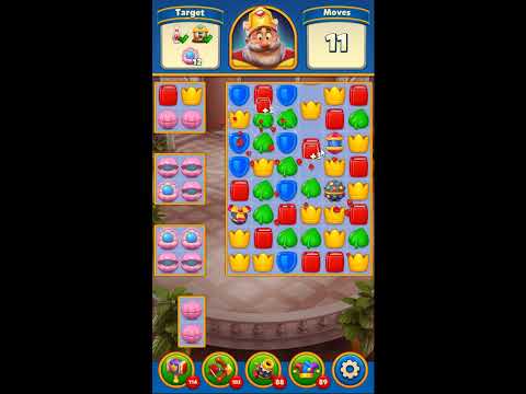 Royal Match Level 2264 - NO BOOSTERS GAMEPLAY 👑 | SKILLGAMING ✔️