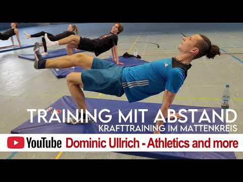 Trailer - Training mit Abstand - Krafttraining im Mattenkreis