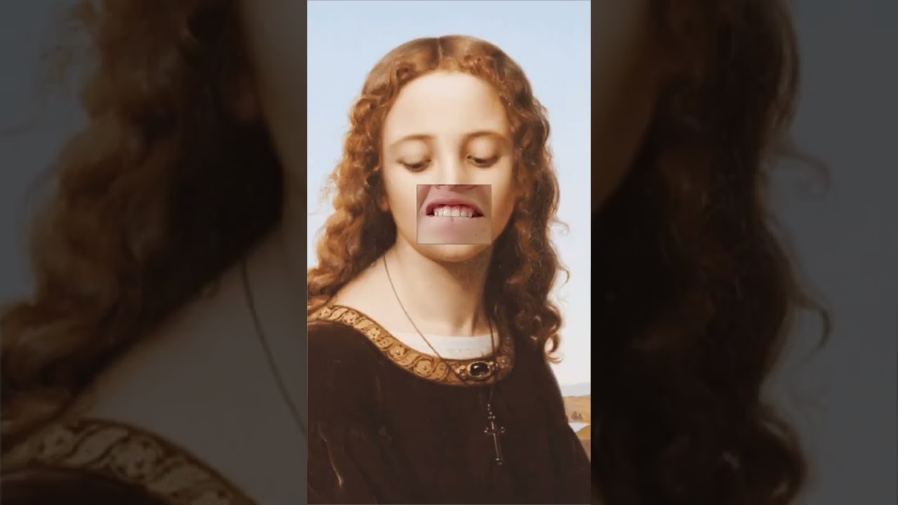 cuando las obras de arte cobran vida y sacan su verdadero yo #humor #reels