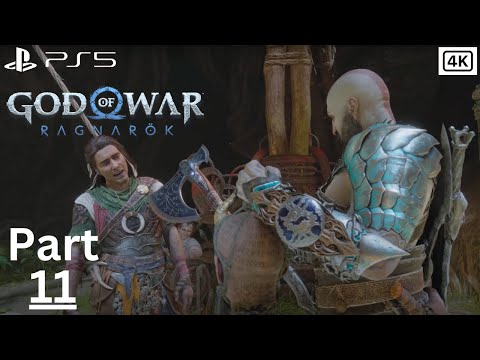 GOD OF WAR RAGNAROK PS5 - Walkthrough Gameplay Part 11 - FULL GAME [4K 60FPS PS5] - No Commentary