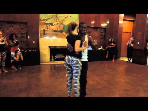 Enah & Isabelle Kizomba attitude demo - 2014 LA Zouk Congress & Kizomba at Sea