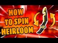 How To Spin Heirlooms Apex Season 8! All Heirloom Spam Inspect Animations!