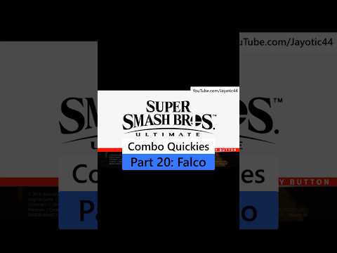 Smash Bros Ultimate Combo Quickies - Part 20: Falco