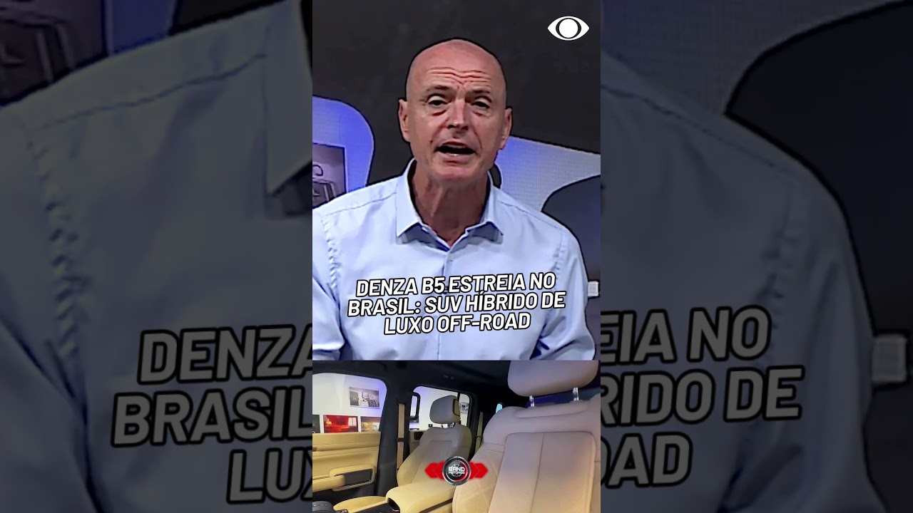 Denza B5 estreia no Brasil: SUV híbrido de luxo off-road