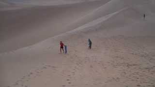 Sandboarding in the Egyptian Siwa Oasis