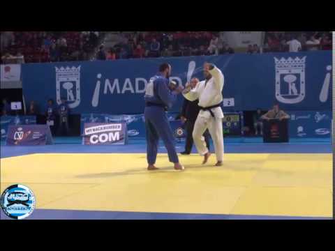 European Judo Open Men & Women Madrid 2014 Final -100kg NIKIFOROV Toma (BEL) - BORODAVKO (LAT)