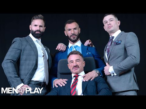 Hot Gay Kiss - Dani Robles, Denis Vega, Ross Hurston, Ruslan Angelo