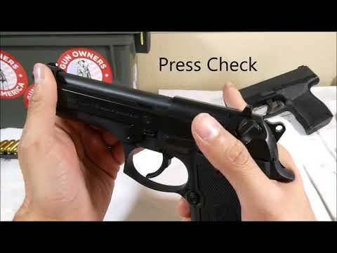 So verwenden Sie die M9 Duty Pistole 9mm Beretta BASICS