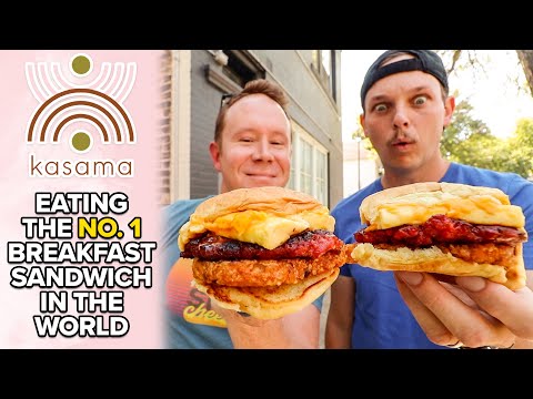 Eating The Breakfast Sandwich From The World's First MICHELIN-Starred Filipino Restaurant | Kasama