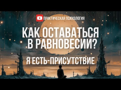 КАК ОСТАВАТЬСЯ В РАВНОВЕСИИ? Я ЕСТЬ-ПРИСУТСТВИЕ