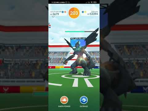 Duo Raid Of Zekrom || Pokemon Go