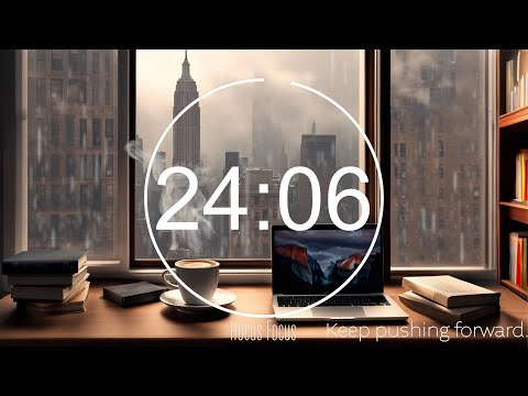 📚🎼Study and Focus with Me | Study Suggestion | Pomodoro 25-5 | Classical Music & Rain | HocusFocus 🎻