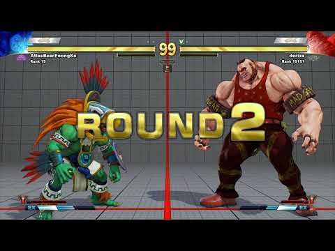 SFV~ Blanka (AtlasBearPoongKo) vs. Abigail (deriza) HD 2