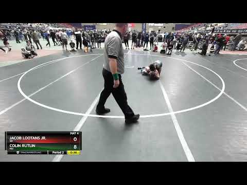 119 Lbs Champ. Round 2 - Jacob Lootans Jr., WI Vs Colin Rutlin, MO Cc72