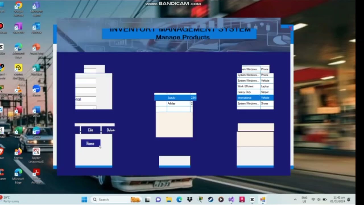 Inventory Management System C#(Final Project Proposal)