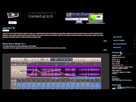 Beginner's Guide For Logic Pro Video