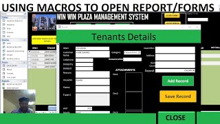 Using MACROS to Open reports and forms automatically Using Microsoft Access Database