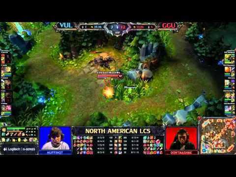 VUL vs GGU - LCS 2013 NA Spring W4D3 (English)