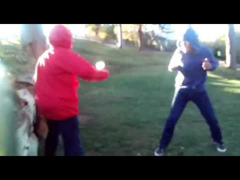 Power Ranger Rojo VS Power Ranger Azul