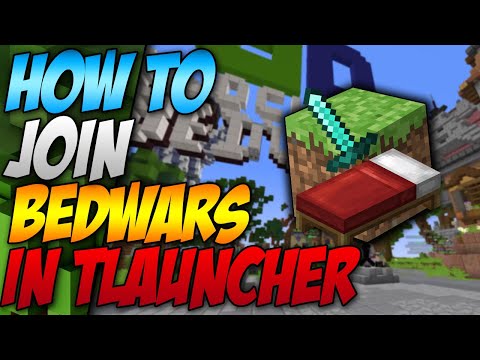ROCKLE GAMING - How To Join Bedwars Server In Minecraft Tlauncher (2022)