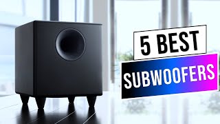 Top 5 Subwoofers in 2024 🔊 Best Subwoofer Picks