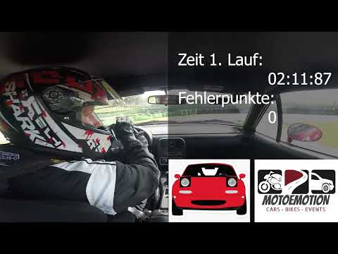 30. Kurpfalzslalom Walldorf - Mazda MX 5 auf der Kartbahn