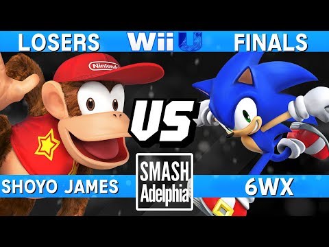 Smash 4 - Shoyo James (Diddy) vs 6WX (Sonic) - SDA 2018 Losers Finals