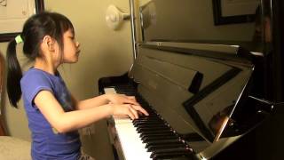 Chopin Fantasie Impromptu Op 66 Melody played at 7 years old