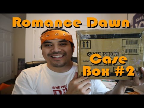 OP01 Romance Dawn Box Case Opening # 2 - One Piece Card Game