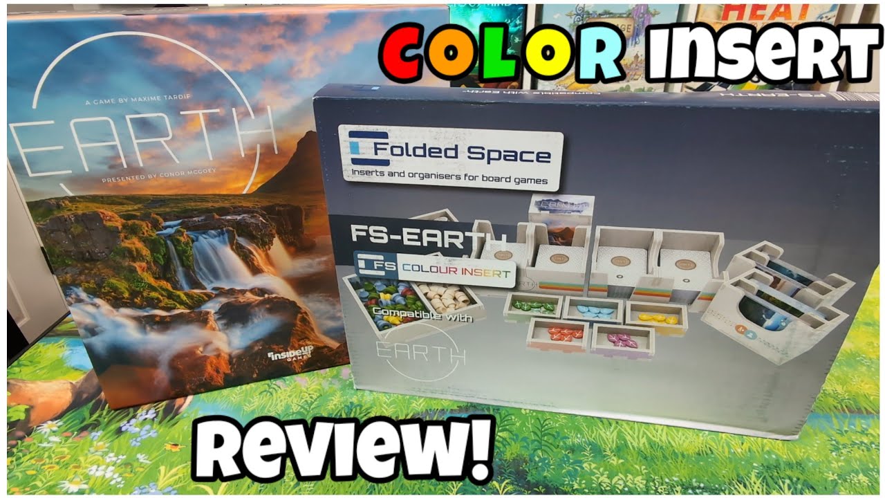 Folded Space Insert for Earth - Inside Up Games