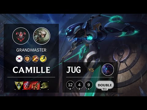 Camille Jungle vs Rek'Sai - KR Grandmaster Patch 10.14