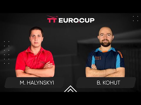 10:45 Mykola Halynskyi - Bohdan Kohut 17.07.2024 TT Euro.Cup Ukraine Elite. TABLE 4