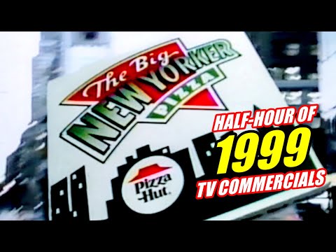 Half Hour of 1999 TV Commercials - 90s Commercial Compilation #32