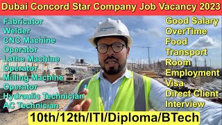 thumb for Dubai Job Vacancy 2023 | Employment Visa | Direct Interview