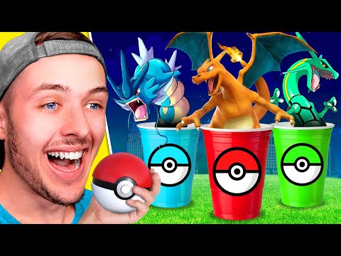 Throwing POKEBALLS To Get GOD POKEMON in MINECRAFT