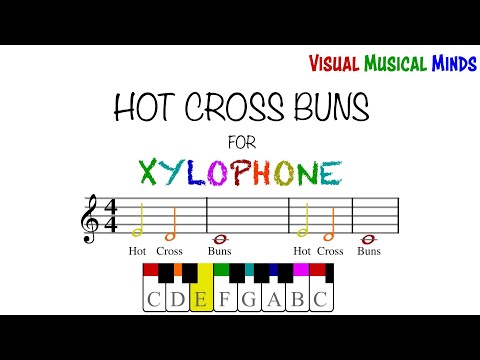 Hot Cross Buns for Xylophone