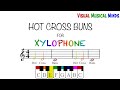 Hot Cross Buns For Xylophone