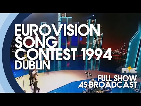 EUROVISION SONG CONTEST 1994 FULL SHOW (AS BROADCAST) DUBLIN, IRELAND (RTÉ)