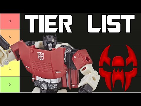 Tier Listing Every Major Sideswipe Toy