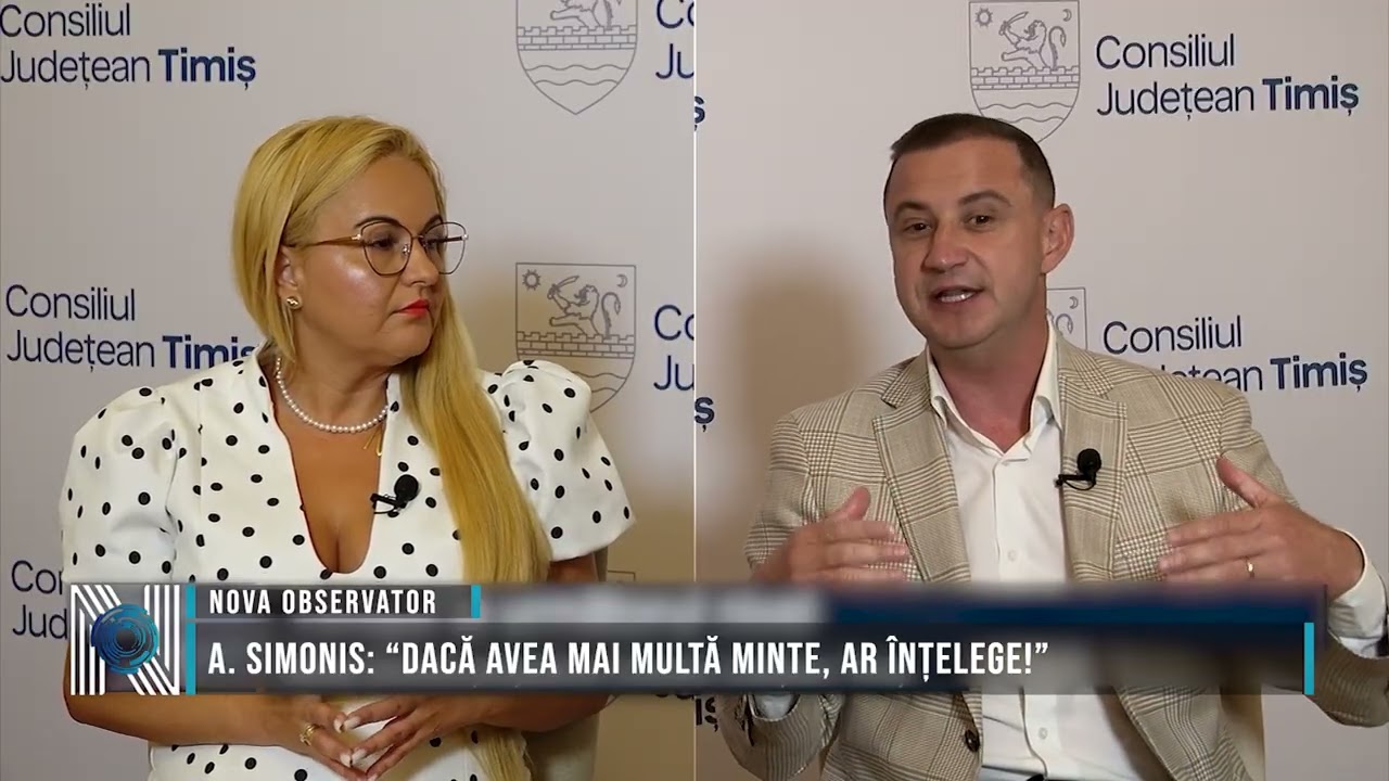 A. Simonis: “Dacă avea mai multă minte, ar înțelege!”