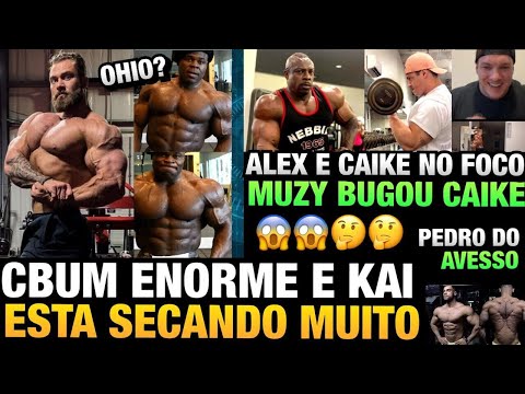 CBUM ENORME - KAI ESTÁ SECANDO - CAIKE E ALEX FOCADOS - MUZY IMPRESSIONA CAIKE - CORREA EM SP E MAIS