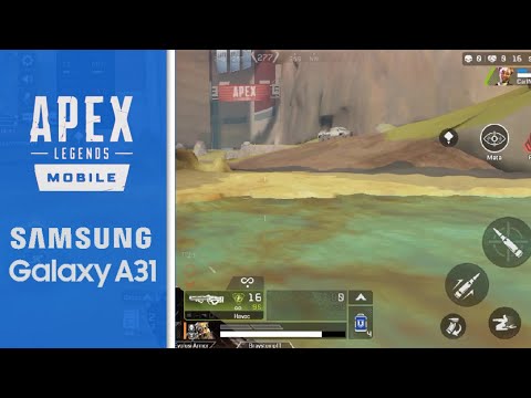 Apex Legends Mobile on Samsung Galaxy A31