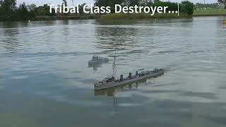 HMS Oak & Mohawk 72nd scale RC Warships<div class=vauth>Dave Manning</div>